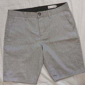 Volcom Frickin Modern Stretch Shorts (Grey)